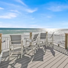 Sand Dollar -10A  2 BR on the Beach  Free Bch Serv